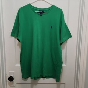 Polo by Ralph Lauren Men’s Green Crewneck T-Shirt Size Large